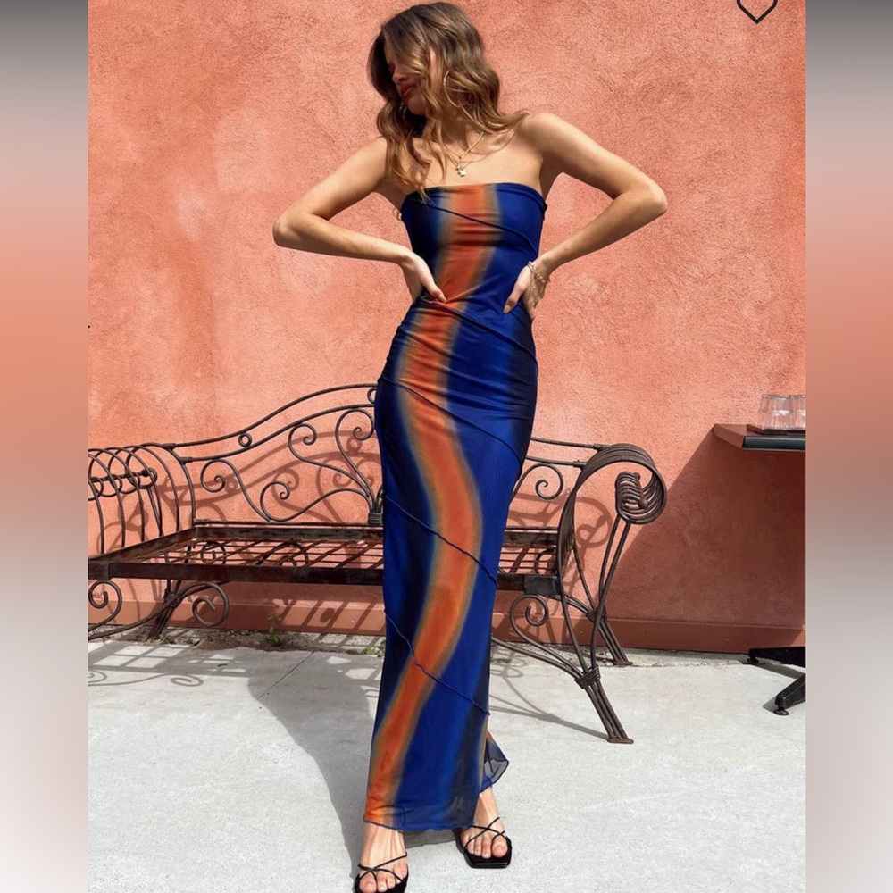 Bodycon princess polly strapless dress